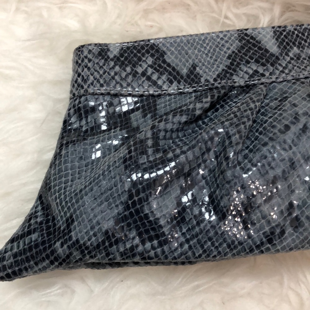 Lauren Merkin Leather Clutch Bag - Picture 3 of 8